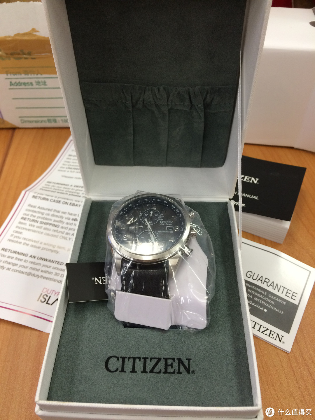 #本站首晒# CITIZEN 西铁城 AT8011-04E 男款光动能电波表