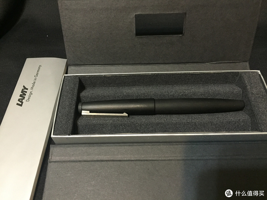 【银黑诱惑】Lamy 凌美 2000 钢笔开箱