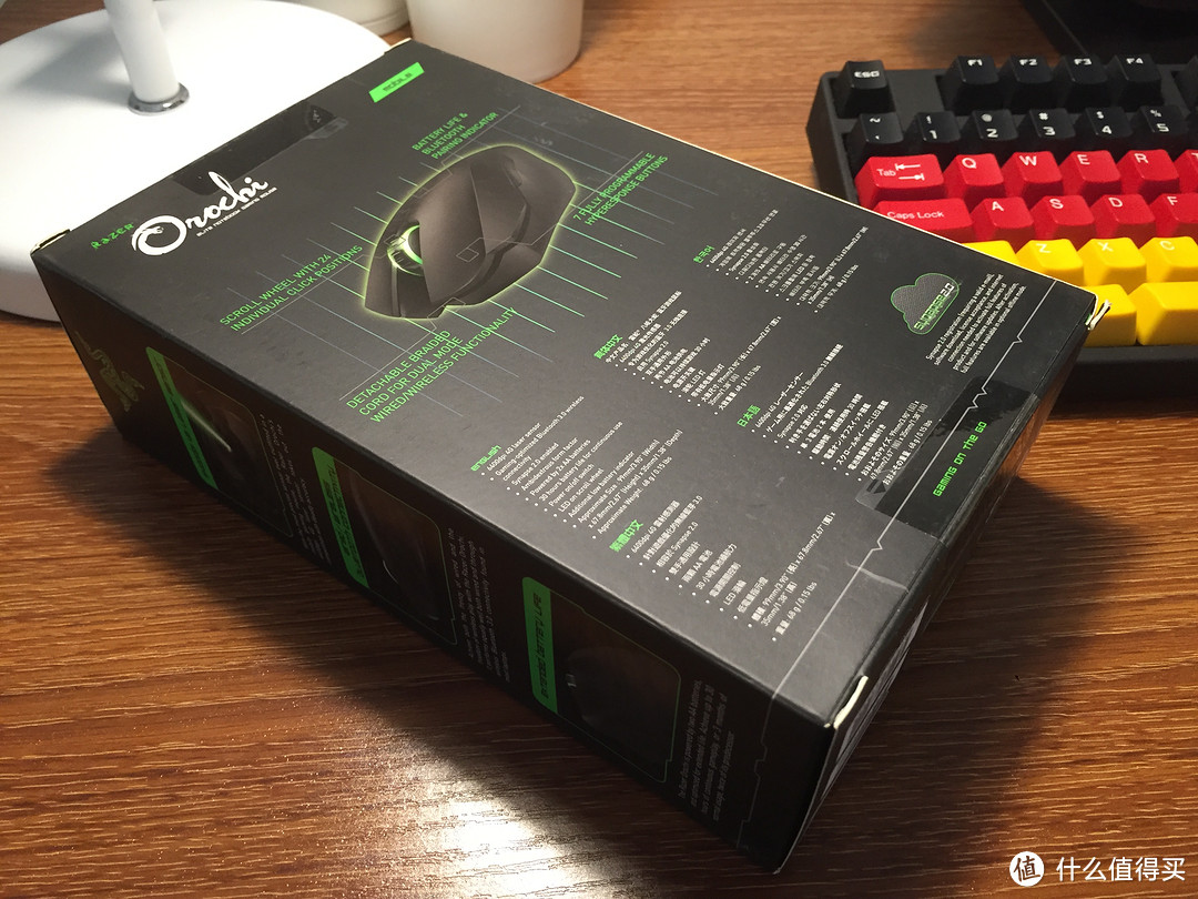 来自灯厂的蓝牙鼠鼠标 Razer 雷蛇 八岐大蛇 OROCHI2013版-开箱简评