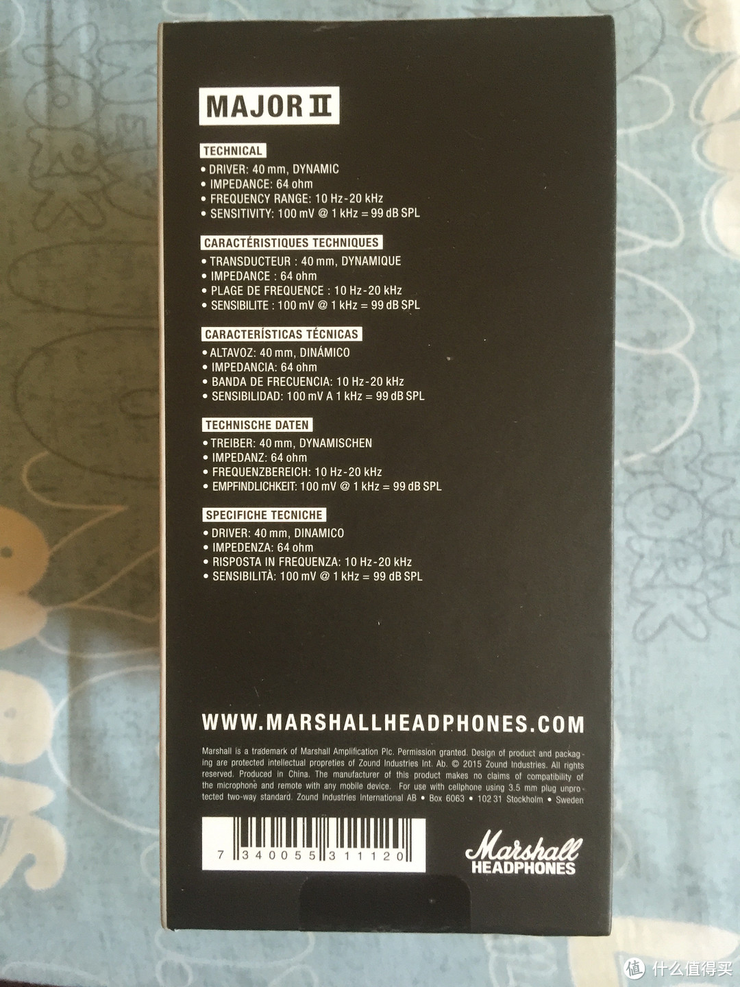 Marshall Major 马勺2代开箱