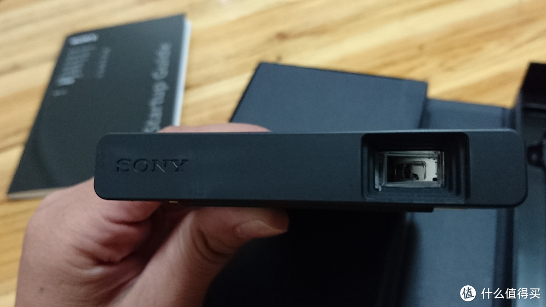 #本站首晒# Sony 索尼 MP-CL1 便携式投影仪 开箱简单测评
