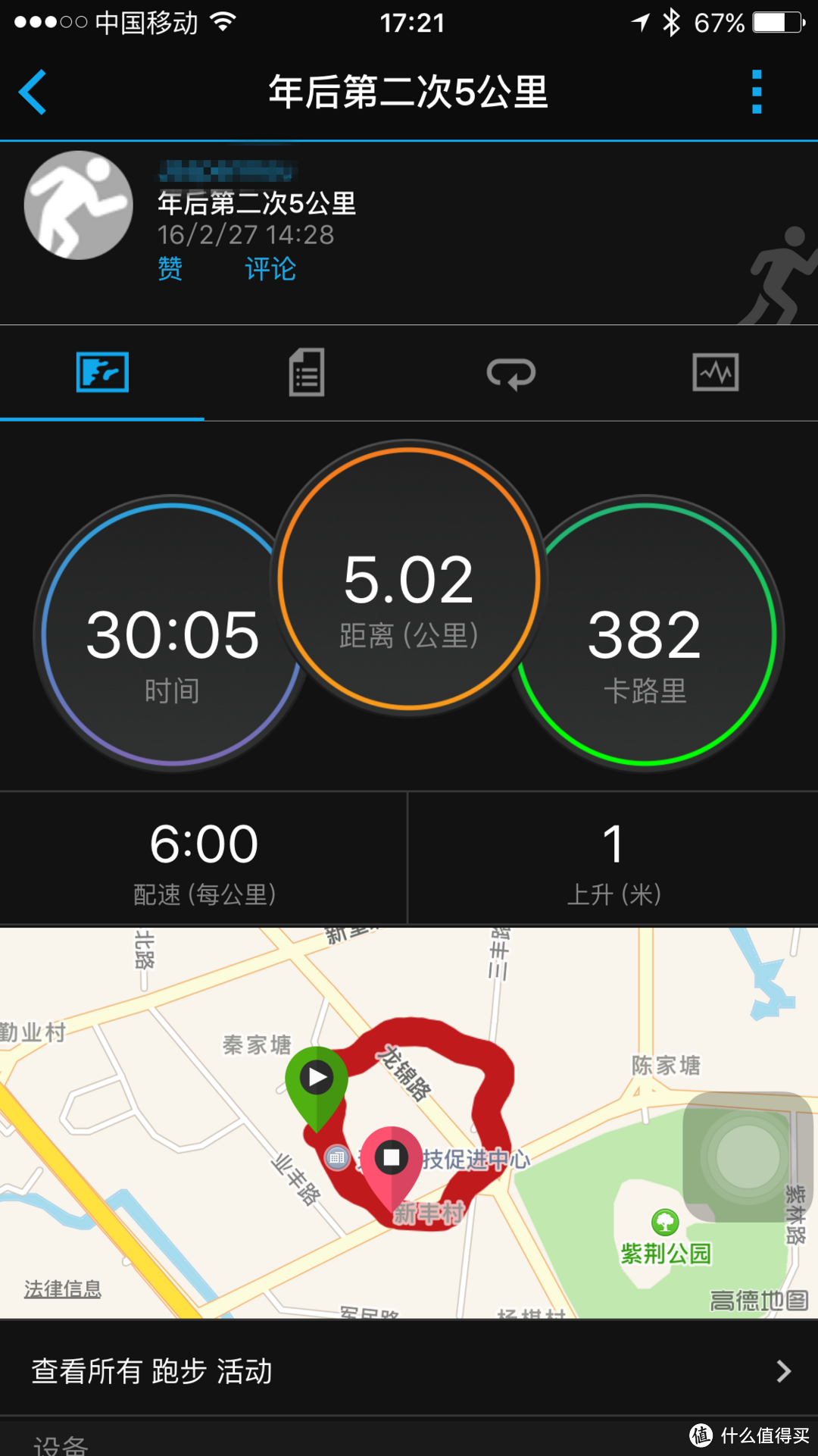 garmin app的漂移真的不是蓋的悅跑圈記錄佳明的心率檢測,3km開始心率