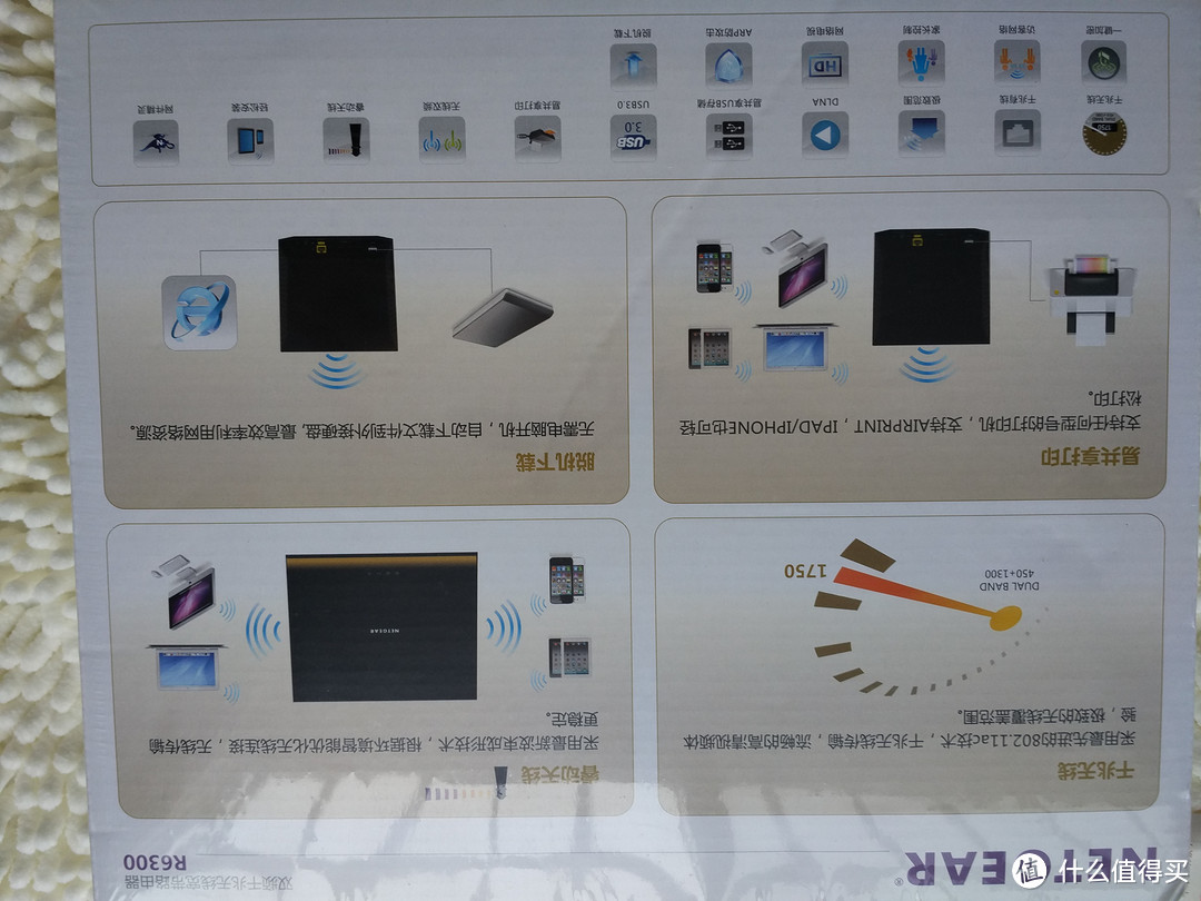 刷了梅林开始嗨！NETGEAR 美国网件 R6300 V2 AC1750双频千兆无线路由器