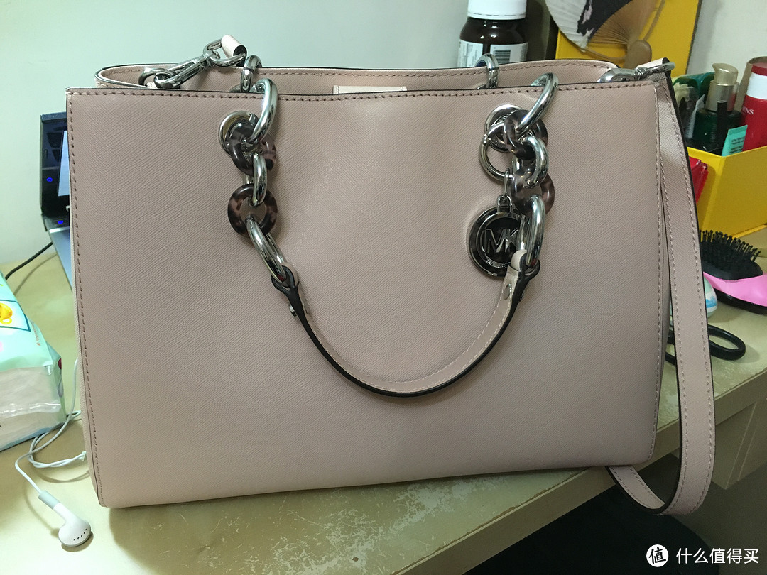 Ballet到底是哪种粉色？Macy's Michael Michael Kors Cynthia Medium 开箱