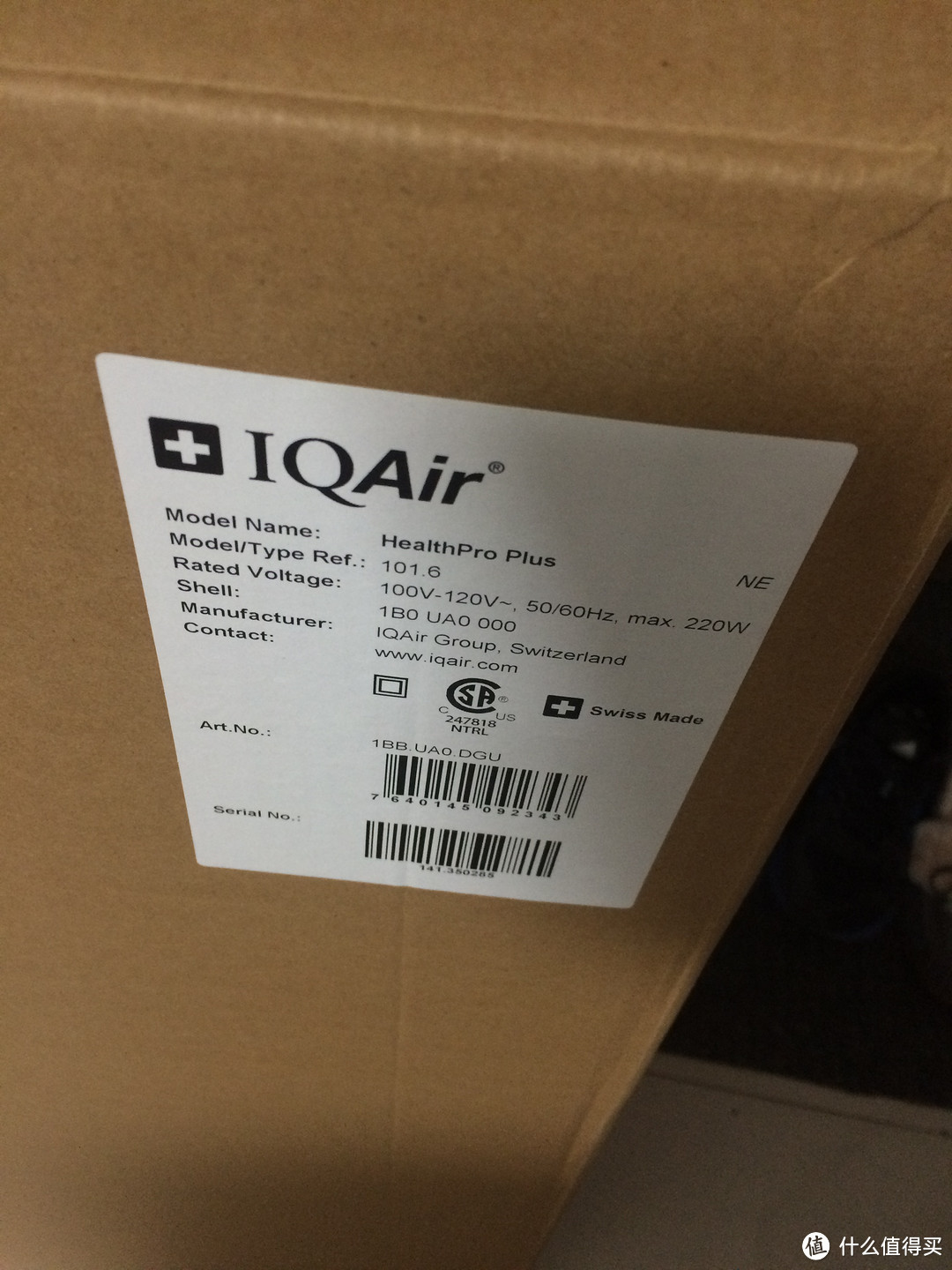 IQair HealthPro 250 空气净化器 简易海淘攻略