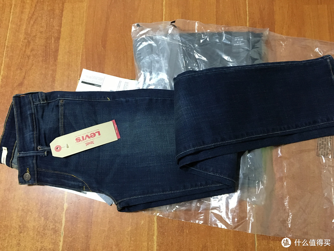 Levi's 李维斯 官网海淘 男女牛仔裤开箱