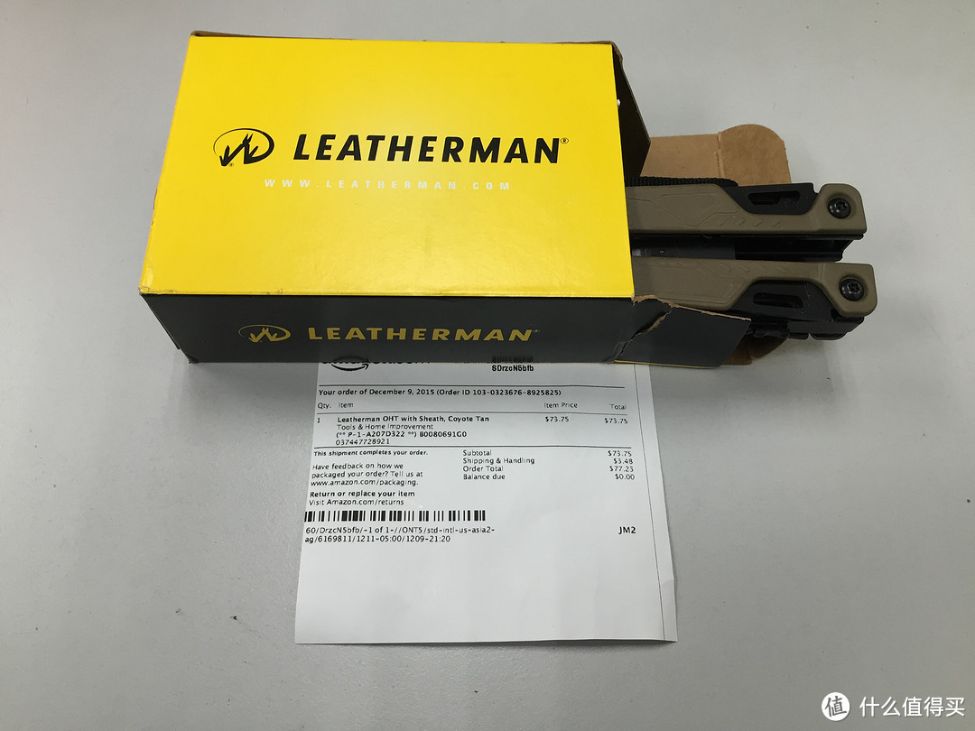 细节令人失望：Leatherman 莱泽曼 OHT 工具钳晒单