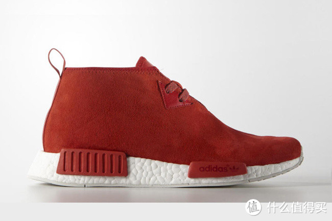 跨界麂皮款： adidas 阿迪达斯 推出 NMD Mid Suede Sample 运动鞋