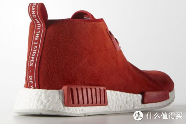 跨界麂皮款： adidas 阿迪达斯 推出 NMD Mid Suede Sample 运动鞋