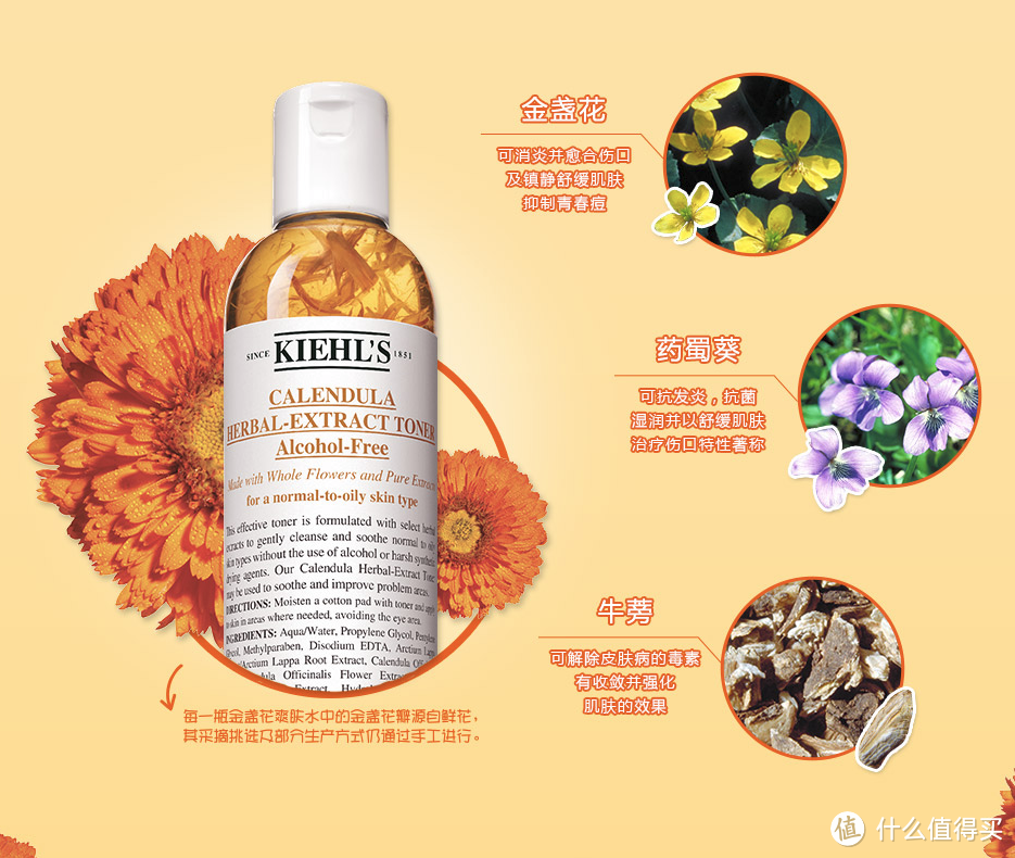 Kiehl’s 科颜氏 金盏花植物爽肤水500ml开箱