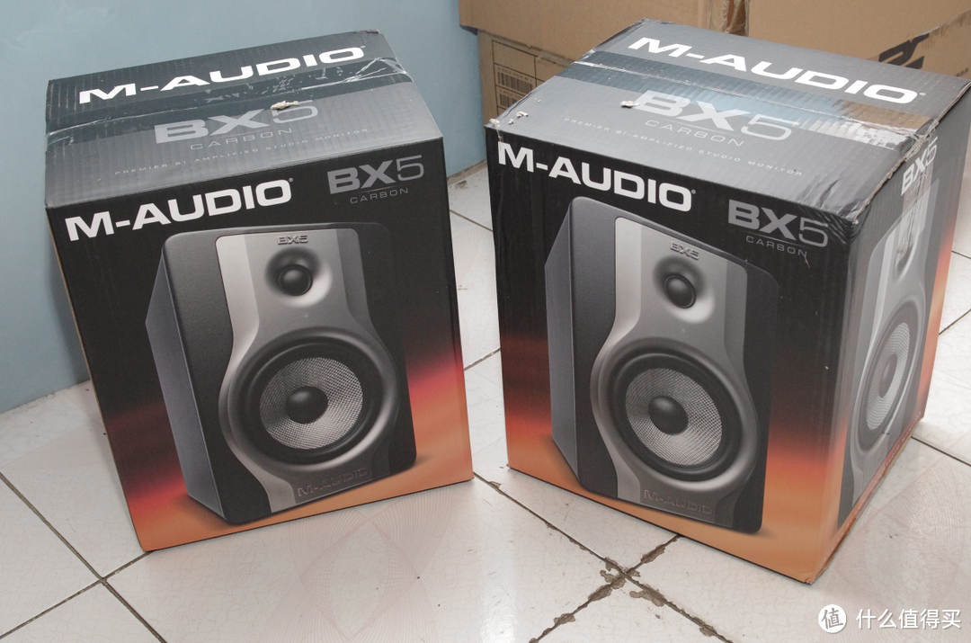 人（qiong）人玩的起的监听箱：M-AUDIO BX5 Carbon