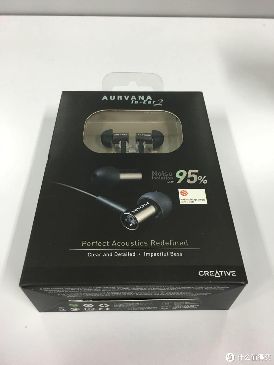 Creative 创新 Aurvana In-Ear 2 动铁耳机简评