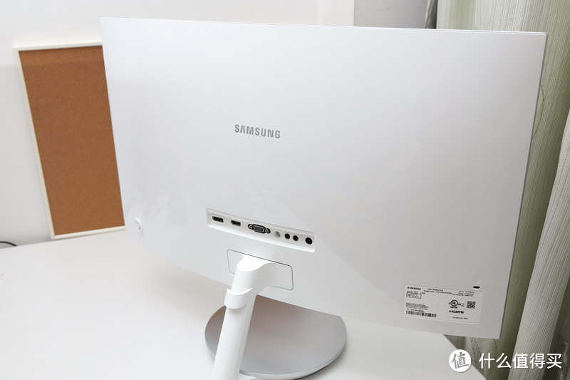 平价曲面 SAMSUNG 三星 C27F591F 27寸 背光曲面显示器 开箱