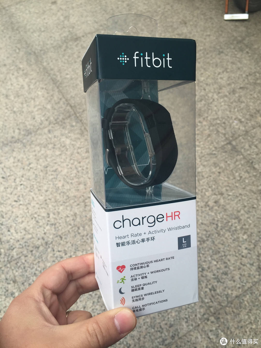 Fitbit Charge HR手环晒单&与小米手环之比较