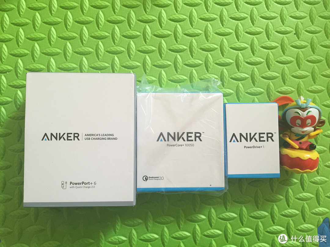 充电界的吉祥三宝--Anker QC2.0 快充三件套装众测报告