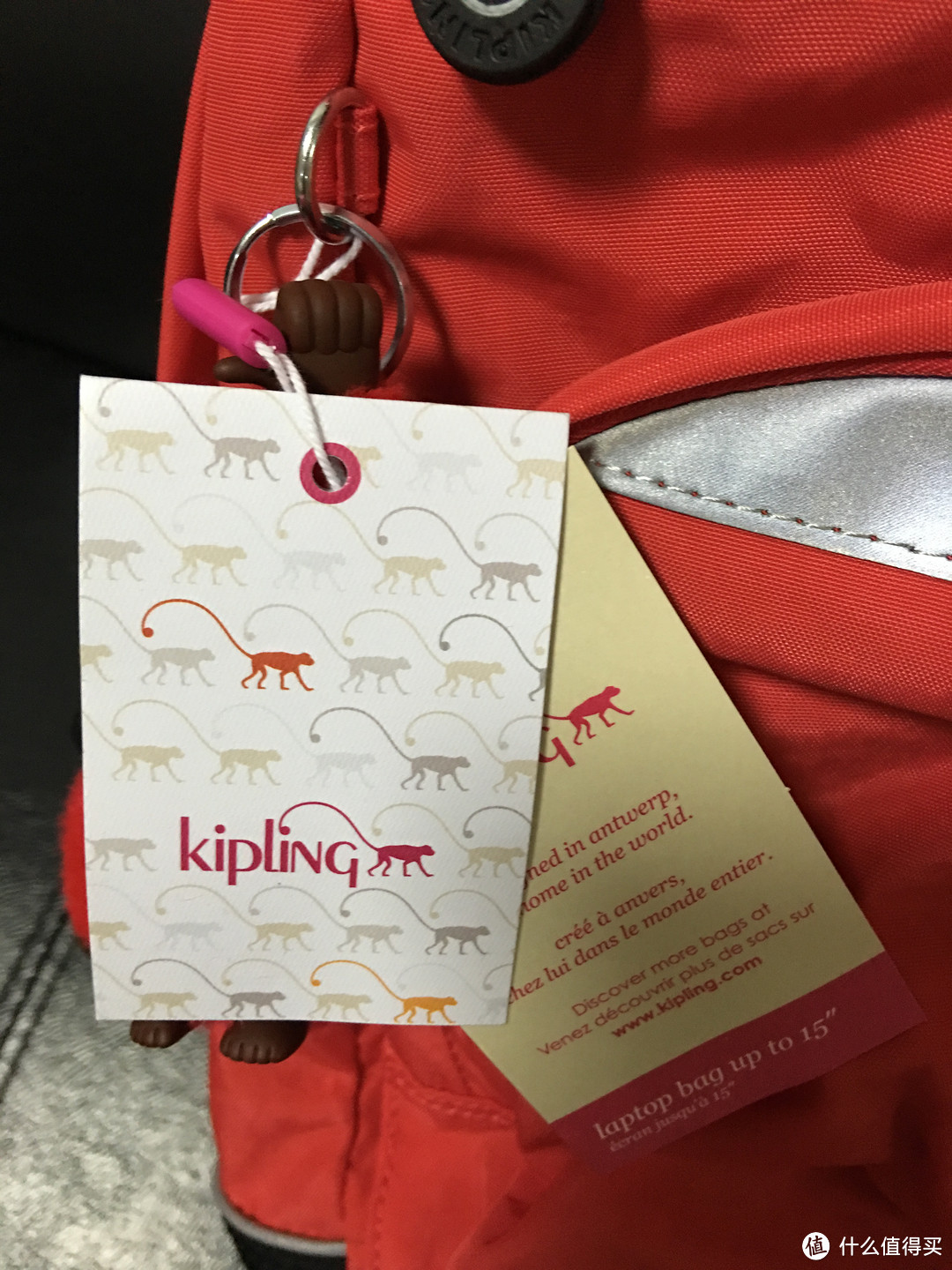 买大了的给女儿准备的生日礼物 Kipling 凯浦林 双肩包！