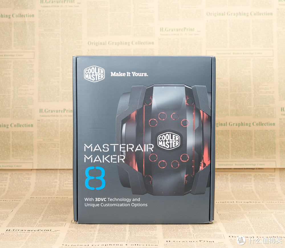 #本站首晒# 模块化颜值可定制：酷冷至尊MasterAir Maker 8 3DVC CPU散热器