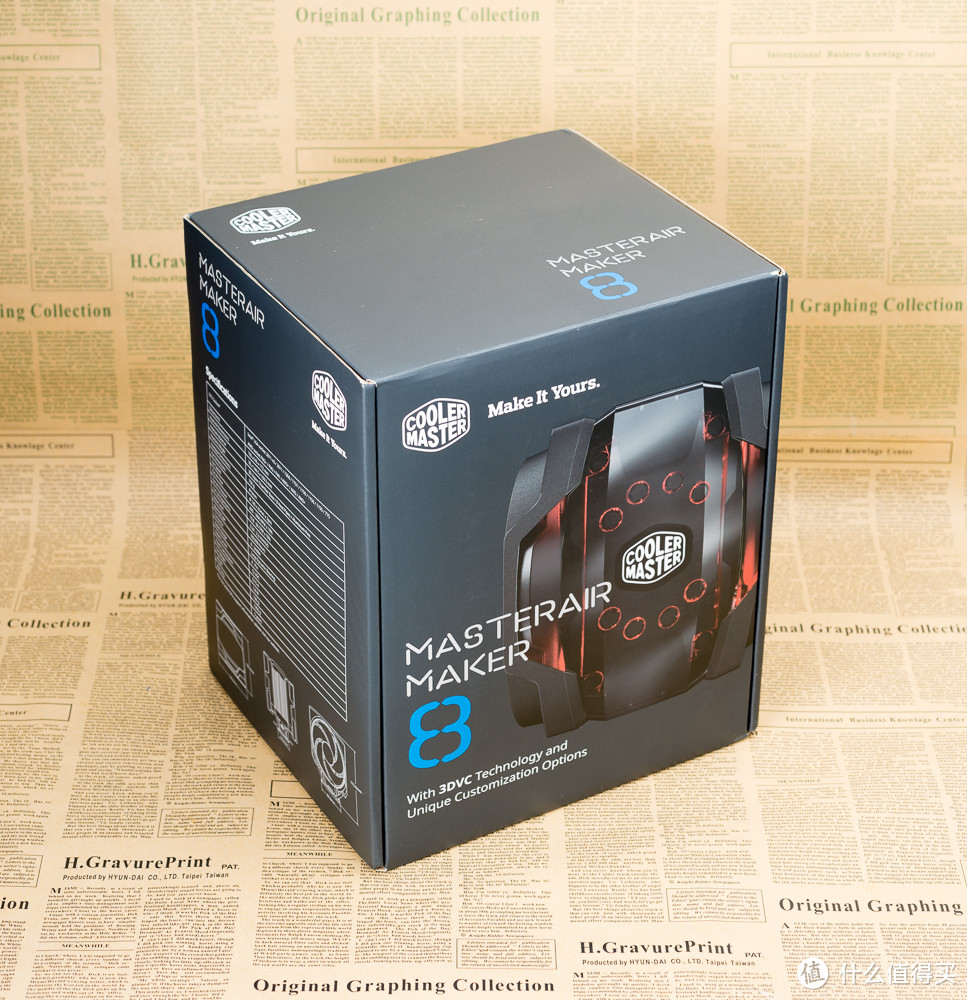 #本站首晒# 模块化颜值可定制：酷冷至尊MasterAir Maker 8 3DVC CPU散热器