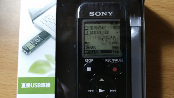 SONY 索尼 ICD-PX440 录音“棒” 晒单