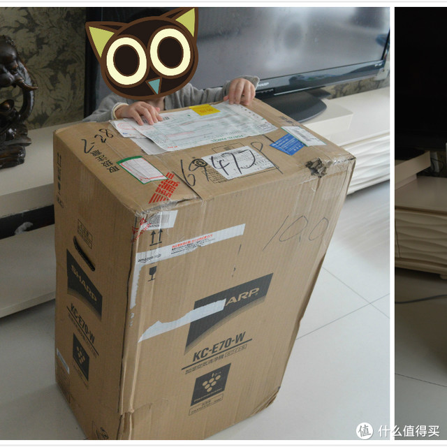 日亚转运手把手入门教程 & 夏普 KC-E70Ｗ 净化器 开箱