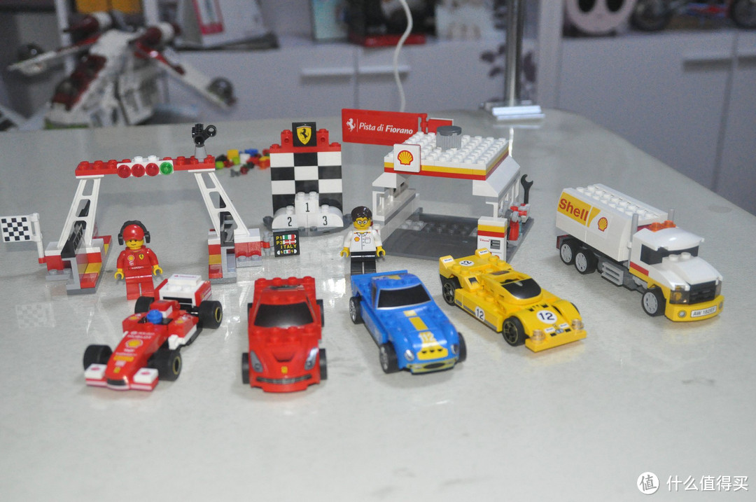 #本站首晒# LEGO 2015 Shell Ferrari set 壳牌法拉利展示盒及40190-40196法拉利小车套装