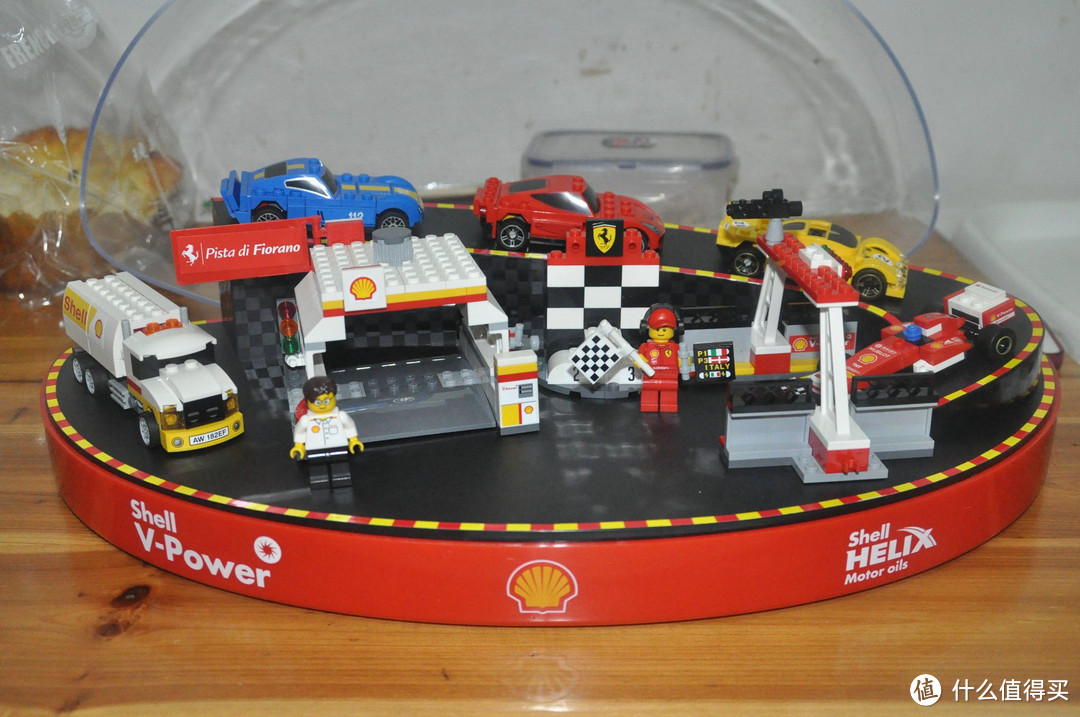 #本站首晒# LEGO 2015 Shell Ferrari set 壳牌法拉利展示盒及40190-40196法拉利小车套装