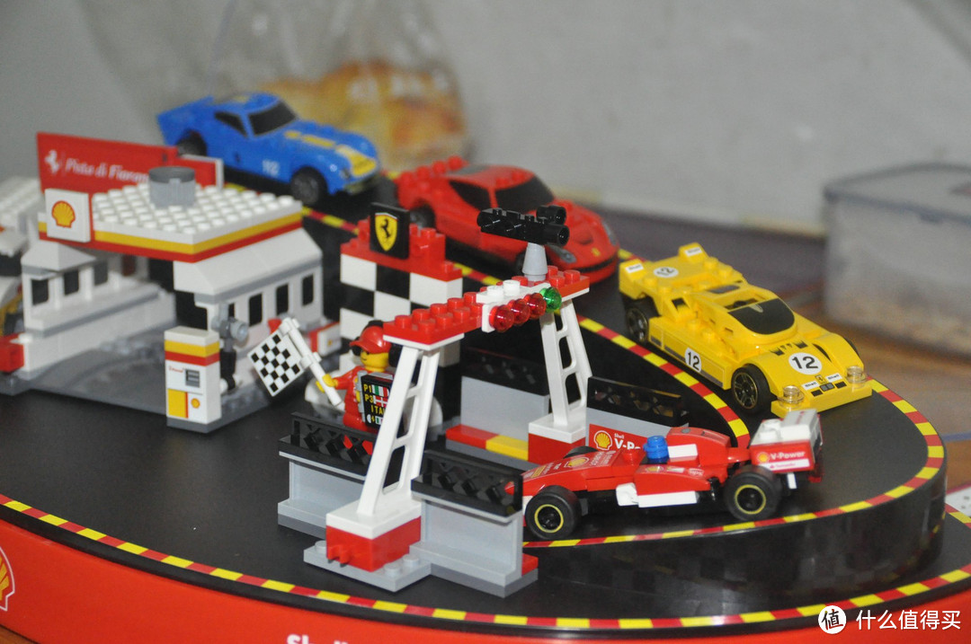 #本站首晒# LEGO 2015 Shell Ferrari set 壳牌法拉利展示盒及40190-40196法拉利小车套装