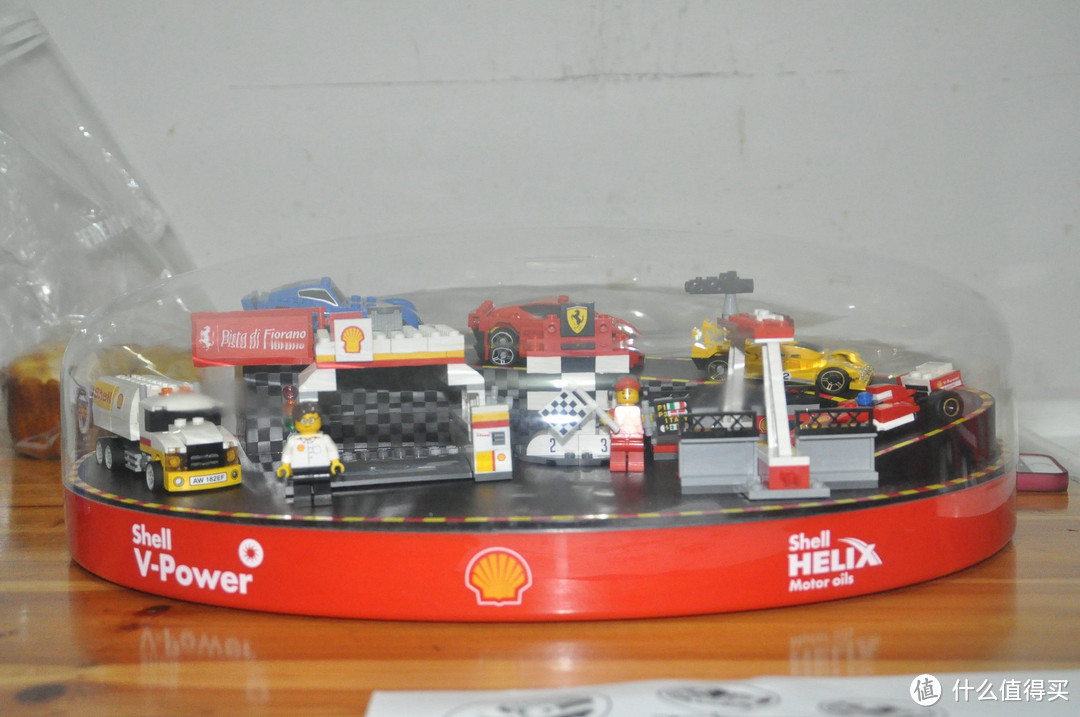 #本站首晒# LEGO 2015 Shell Ferrari set 壳牌法拉利展示盒及40190-40196法拉利小车套装