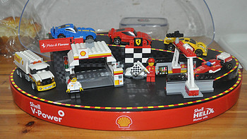 单反毁一生，LEGO穷三代 篇五十七：#本站首晒# LEGO 2015 Shell Ferrari set 壳牌法拉利展示盒及40190-40196法拉利小车套装 