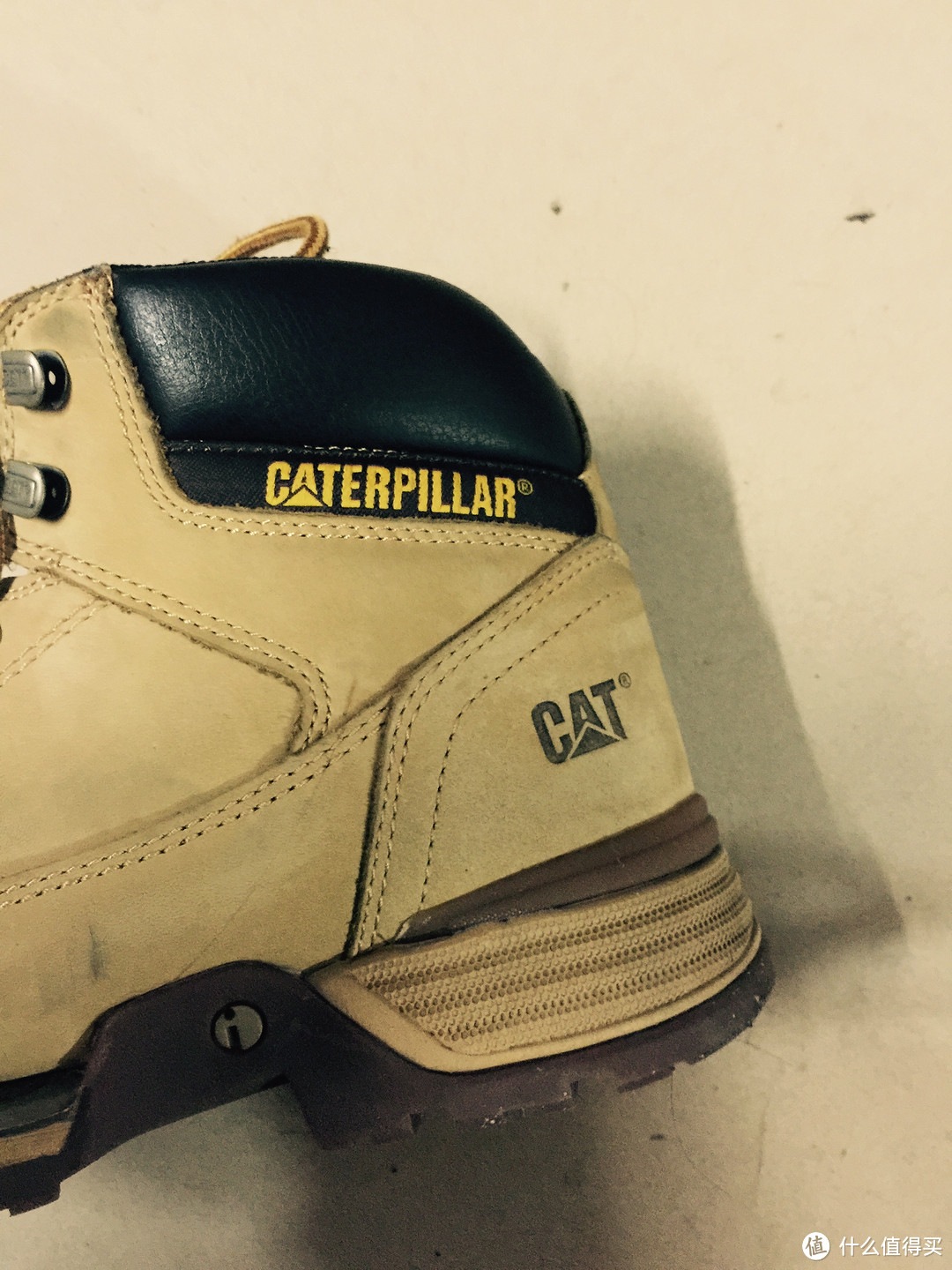 一个冬天的陪伴 — CAT 卡特彼勒 P717846 牛皮男款工装黄靴