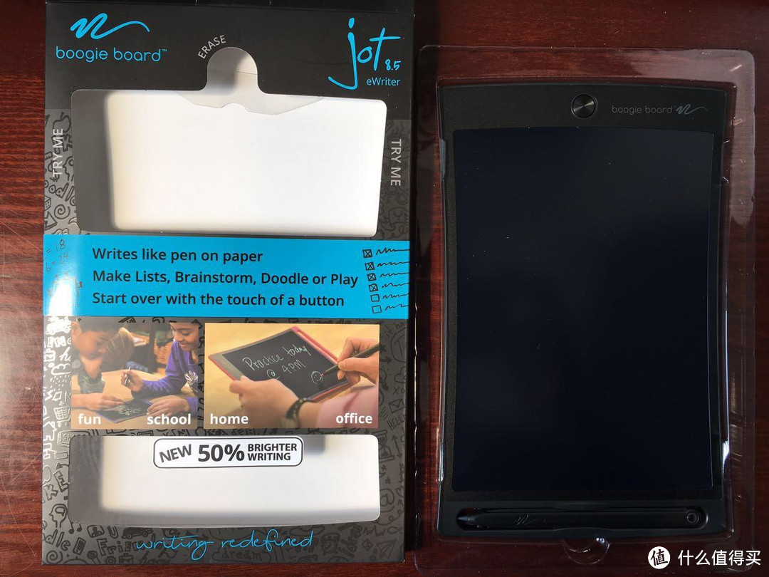 Boogie Board Jot 8.5 LCD eWriter 电子手写板开箱及使用报告