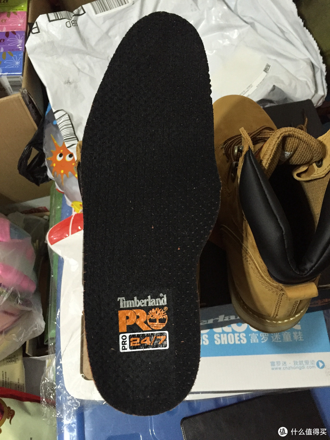 Timberland PRO 33031 6寸钢头短靴简单开箱