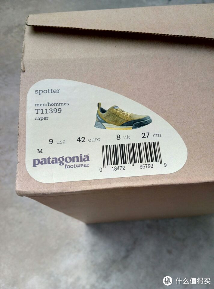 Patagonia 男款户外鞋简单开箱