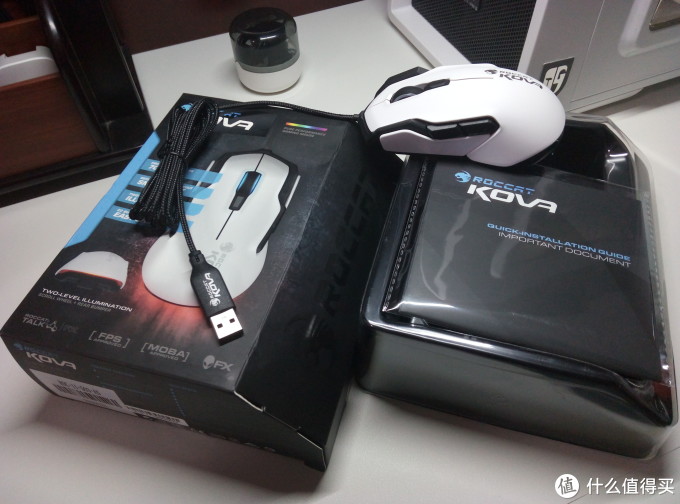 #本站首晒# Roccat 冰豹 kova 2016 鼠标 开箱评测