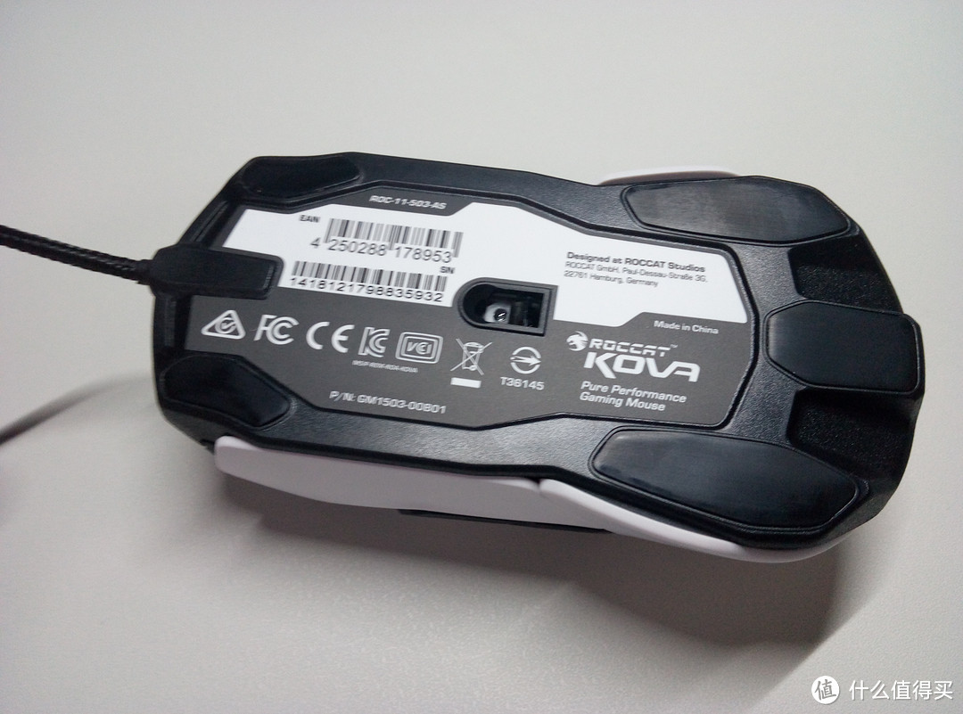 #本站首晒# Roccat 冰豹 kova 2016 鼠标 开箱评测