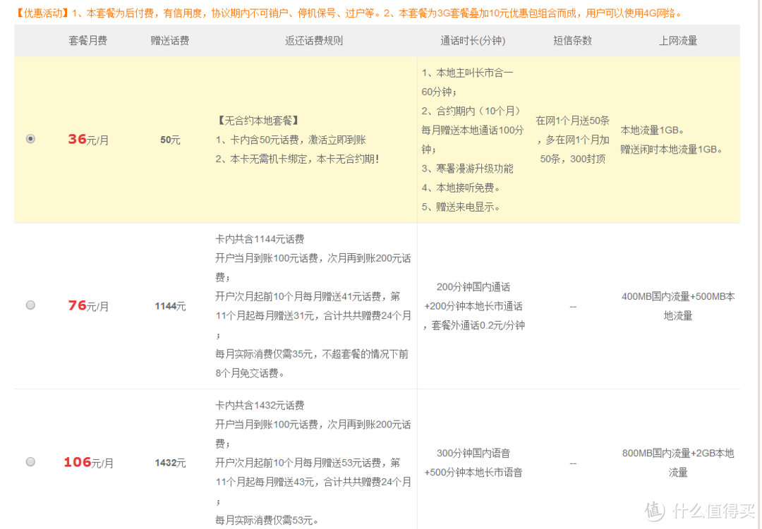 移动合约高配红米NOTE3&它的合约兄弟们