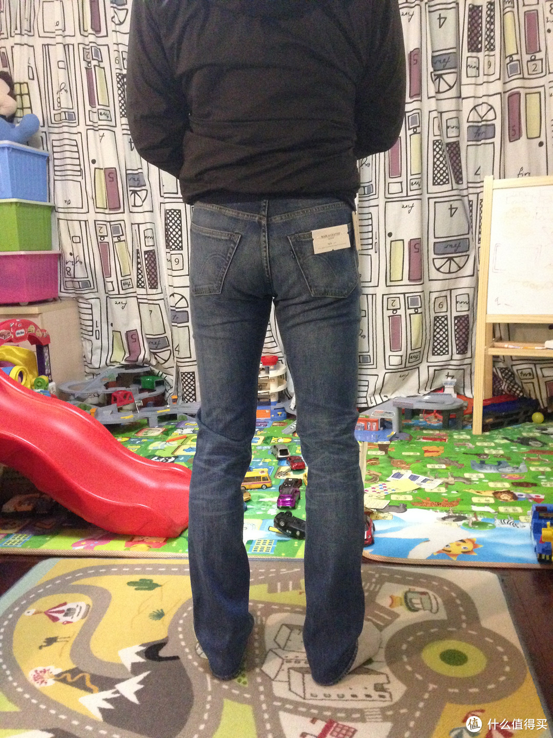 Tack Slim Jeans 男式修身牛仔裤