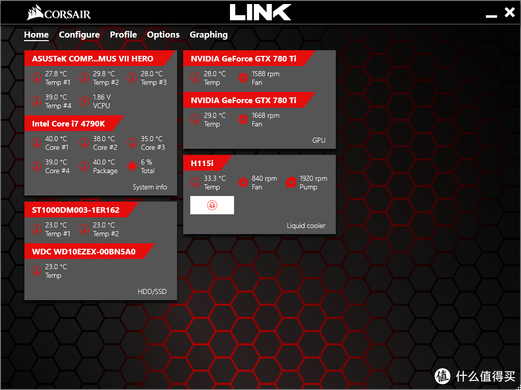 #本站首晒# 最新旗舰！CORSAIR 海盗船 一体水冷 H115i