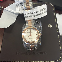 买给LD的生日礼物：BAUME & MERCIER 名士 灵霓系列 MOA10073