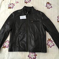 COLE HAAN Smooth Leather Moto Jacket 男款羊羔皮夹克开箱（真人兽）