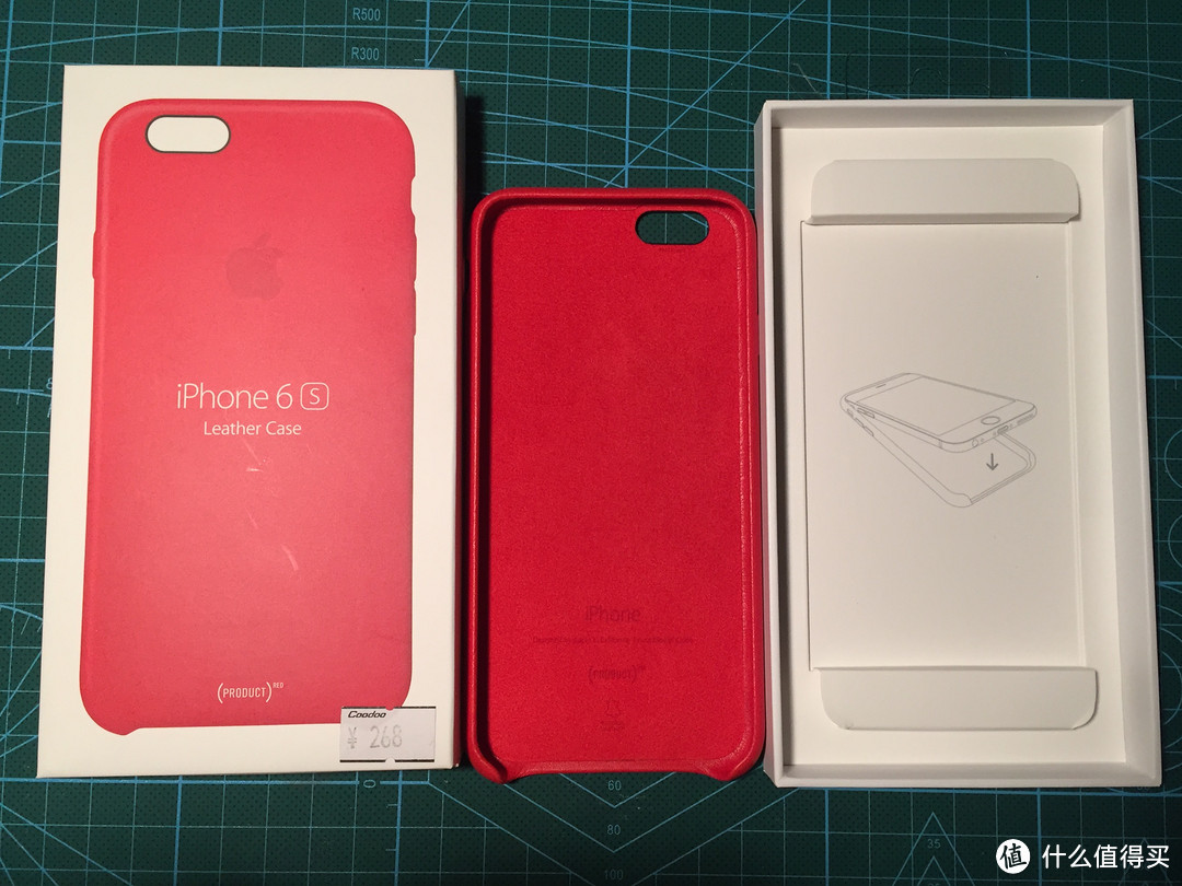 PRODUCT RED版iPhone 6s 皮革保护壳  开箱