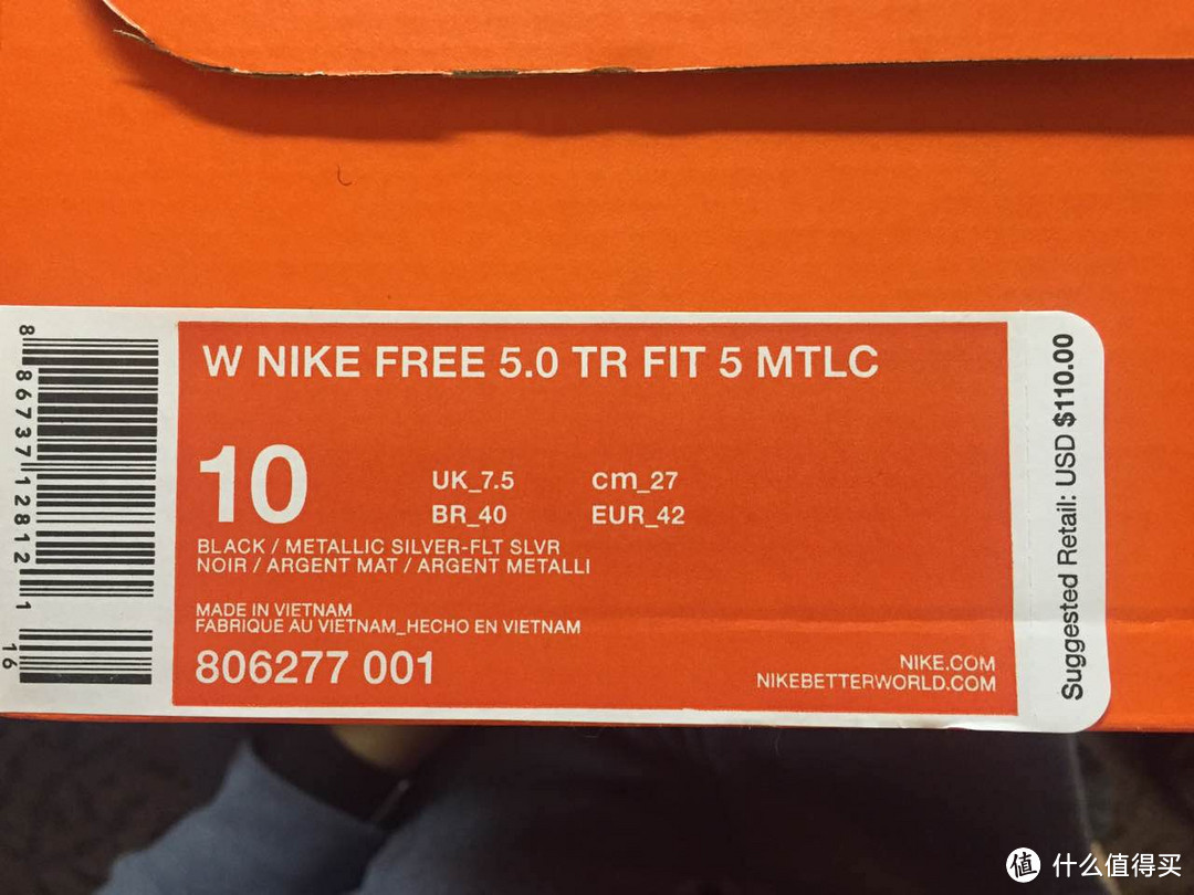 官图更美的一双鞋：Nike 耐克 Free 5.0 TR 轻量女子跑鞋开箱