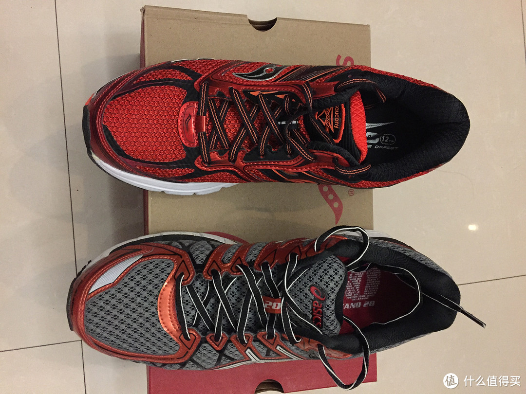 另一种脚感：saucony guide8 男款次*级稳定系 跑鞋  开箱及使用