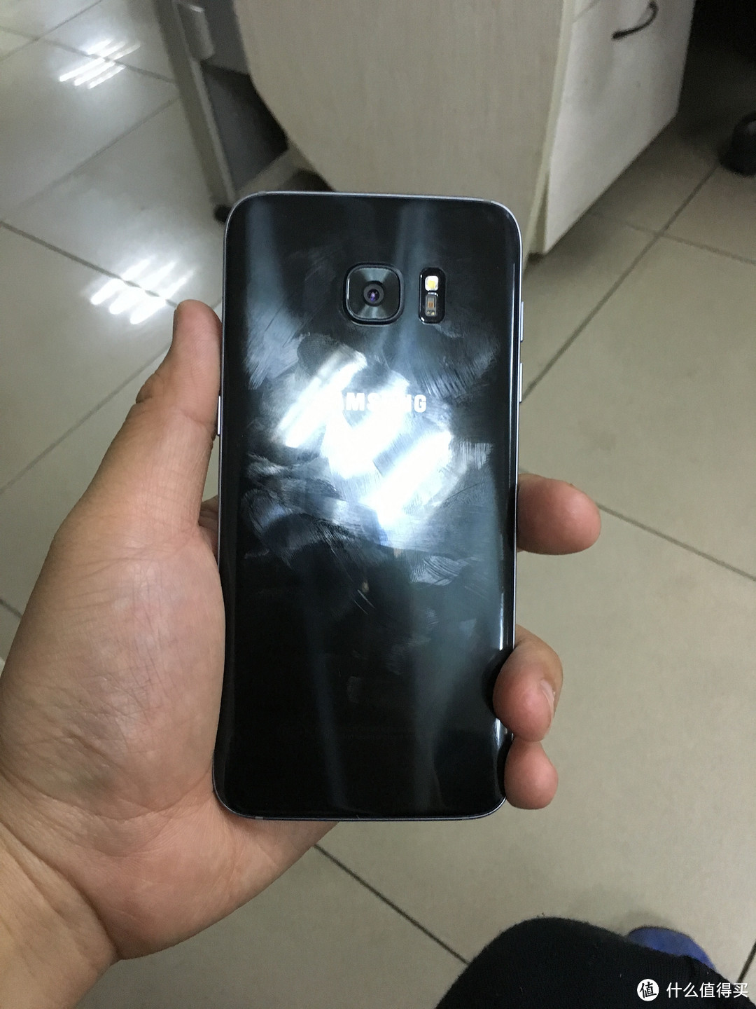 SAMSUNG 三星 S7edge 32G 星钻黑 国行 开箱晒物