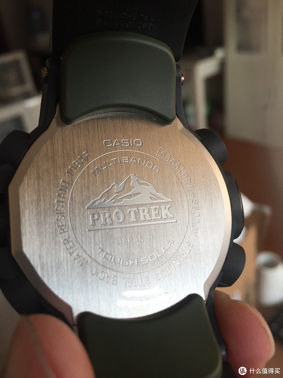 我去年买了块表：卡西欧 PRW-S6000Y-1JF 日版登山表