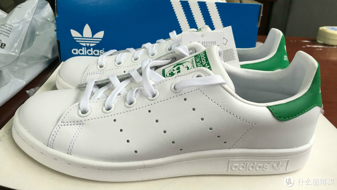 adidas Stan Smith 少年款复刻网球鞋开箱