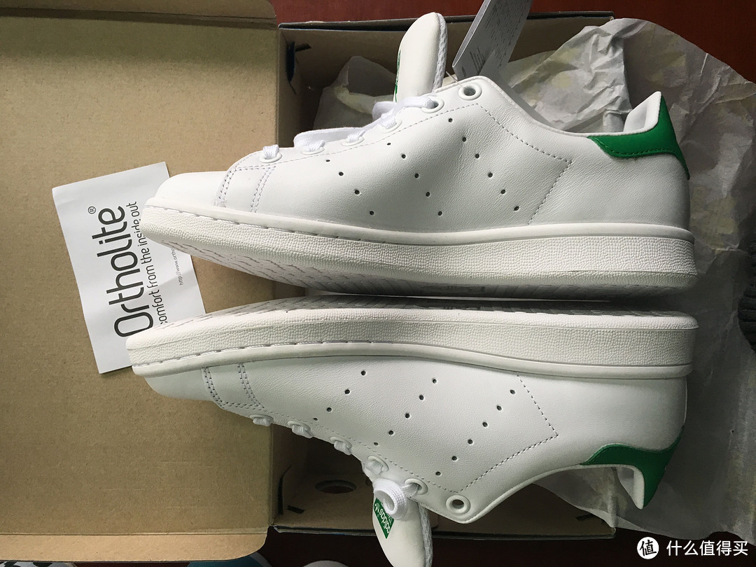 adidas Stan Smith 少年款复刻网球鞋开箱