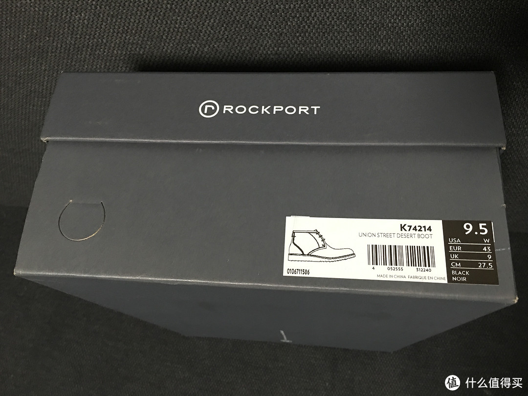 德亚首单直邮：ROCKPORT 乐步 STREET K74214 男士短靴