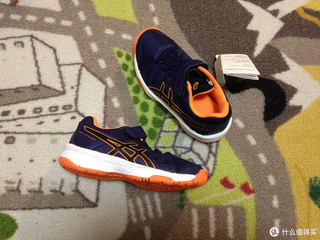 ASICS 亚瑟士 Pre-Upcourt Ps 魔术贴童鞋（顺便批一批毛毛虫）