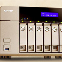 #本站首晒# QNAP 威联通 TVS-663 四核2.4GHz CPU 虚拟机技术 六盘位网络存储